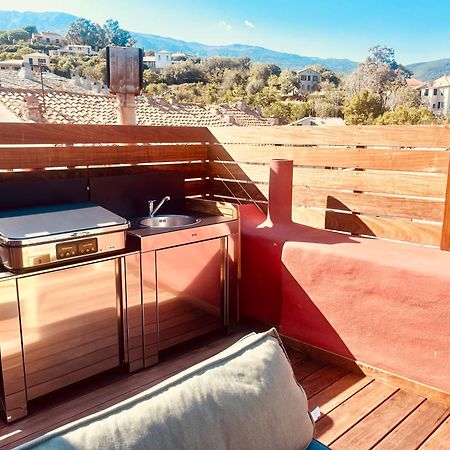 Pepites Bastiaises Piazza D'A Appartement Roof Top Vue Mer Μπαστιά Εξωτερικό φωτογραφία