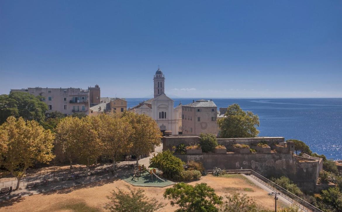 Pepites Bastiaises Piazza D'A Appartement Roof Top Vue Mer Μπαστιά Εξωτερικό φωτογραφία