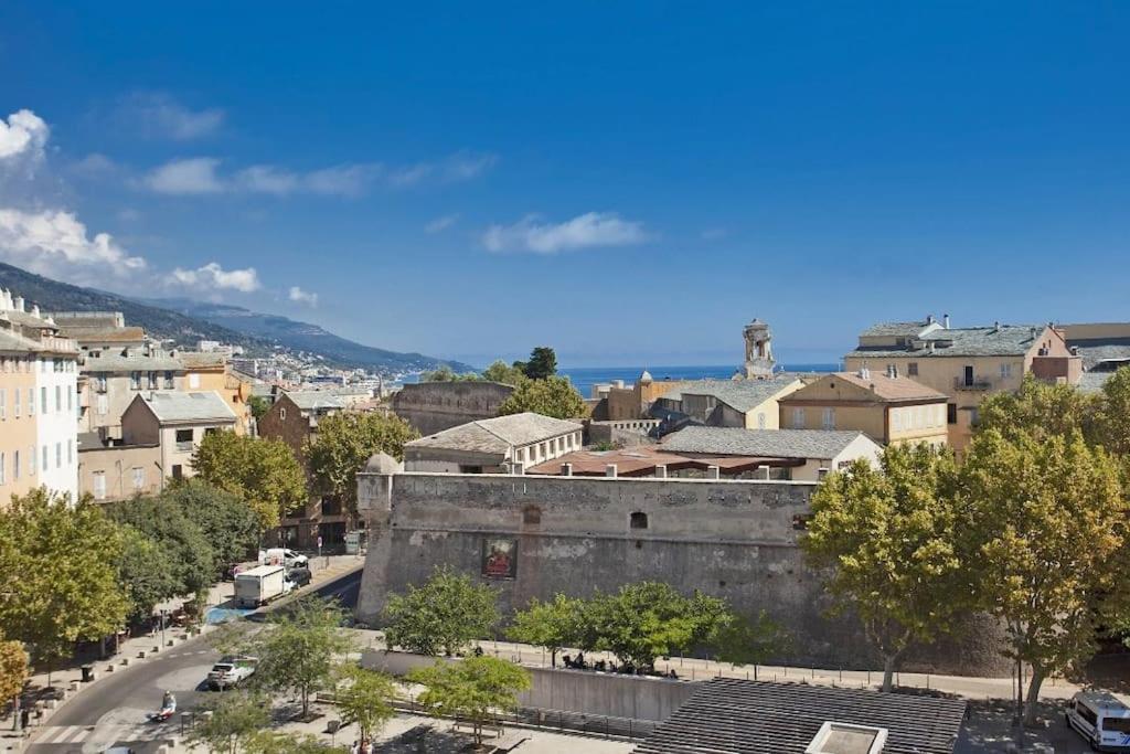 Pepites Bastiaises Piazza D'A Appartement Roof Top Vue Mer Μπαστιά Εξωτερικό φωτογραφία