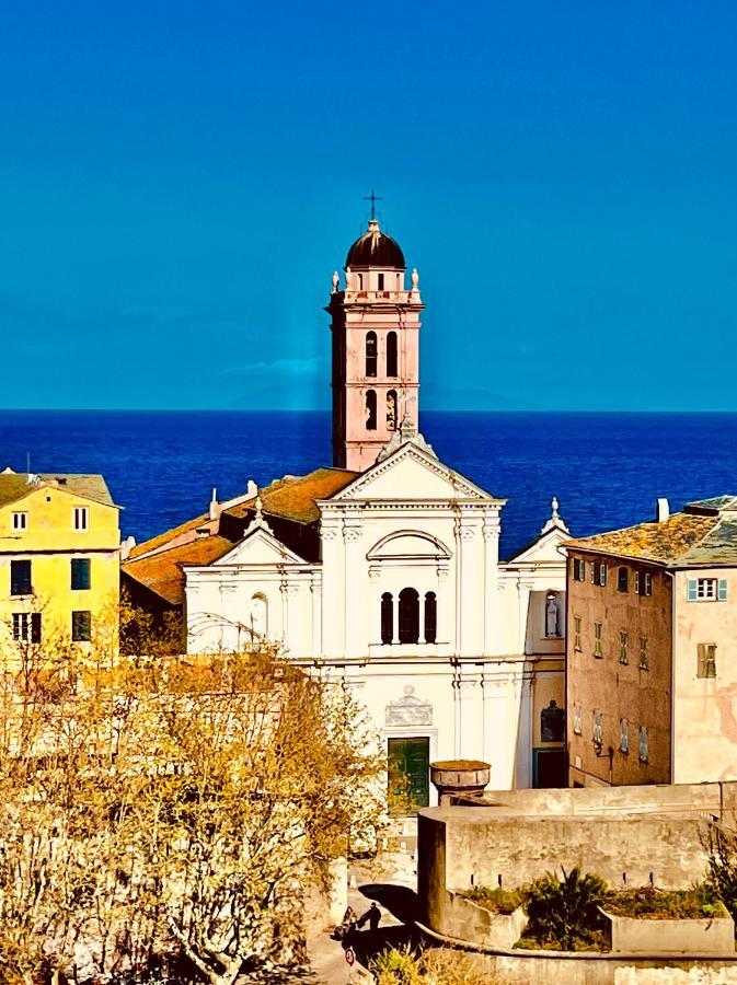 Pepites Bastiaises Piazza D'A Appartement Roof Top Vue Mer Μπαστιά Εξωτερικό φωτογραφία