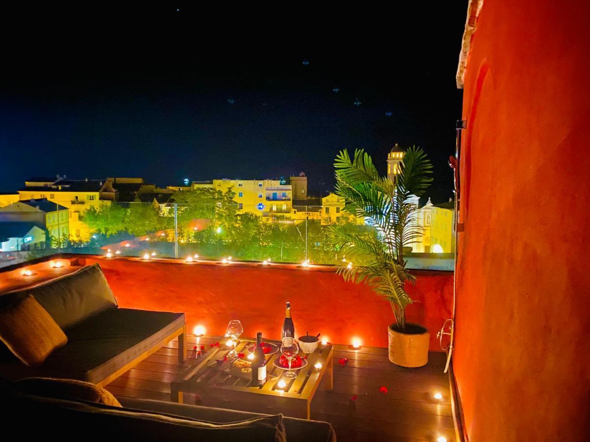Pepites Bastiaises Piazza D'A Appartement Roof Top Vue Mer Μπαστιά Εξωτερικό φωτογραφία